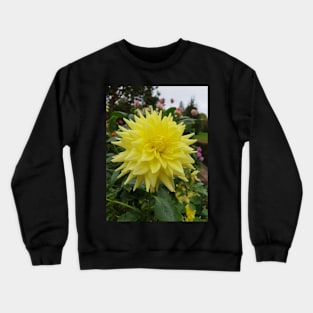 Yellow Dahlia 2 Crewneck Sweatshirt